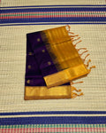 Handloom silk cotton saree with buttas - MS136