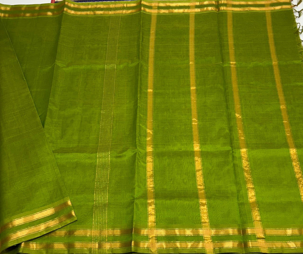 Handloom silk cotton saree - MS152
