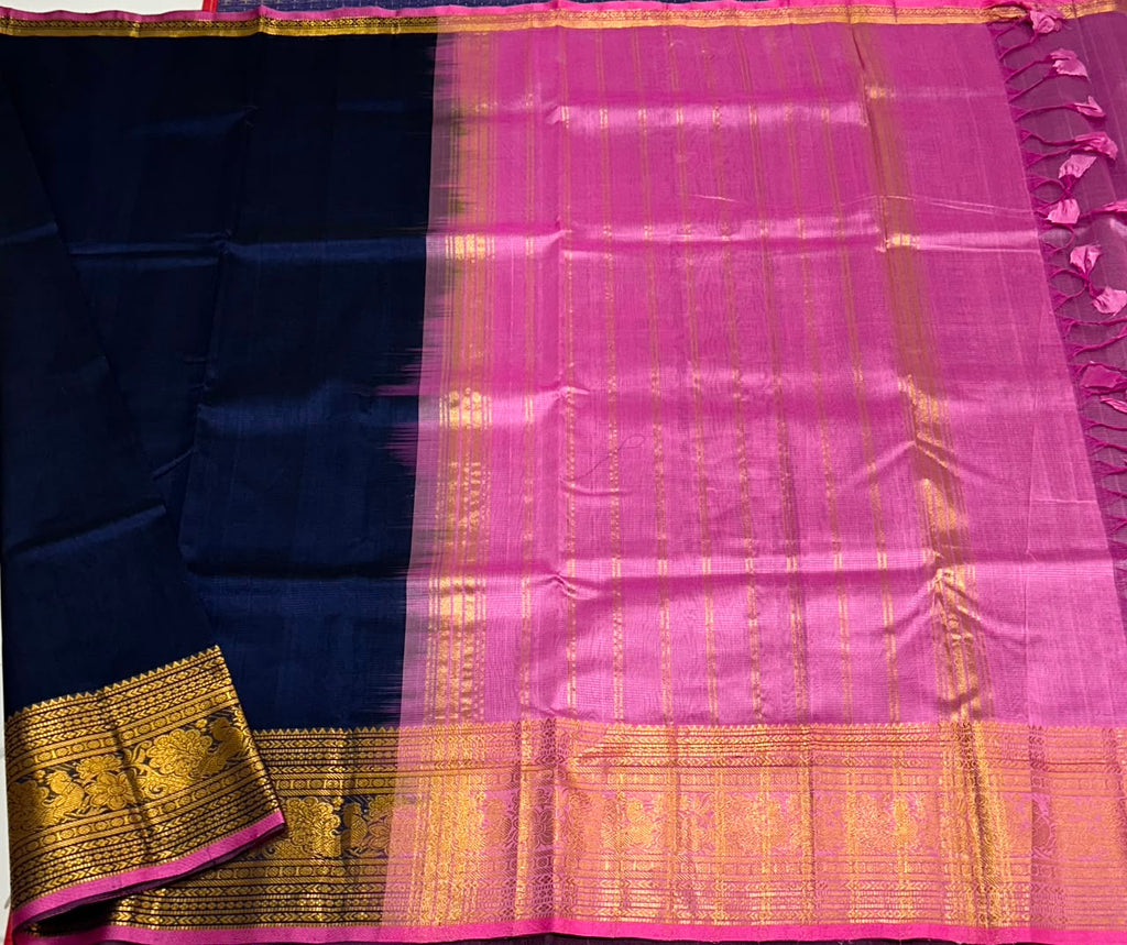 Handloom mangalagiri silk cotton saree - MS240