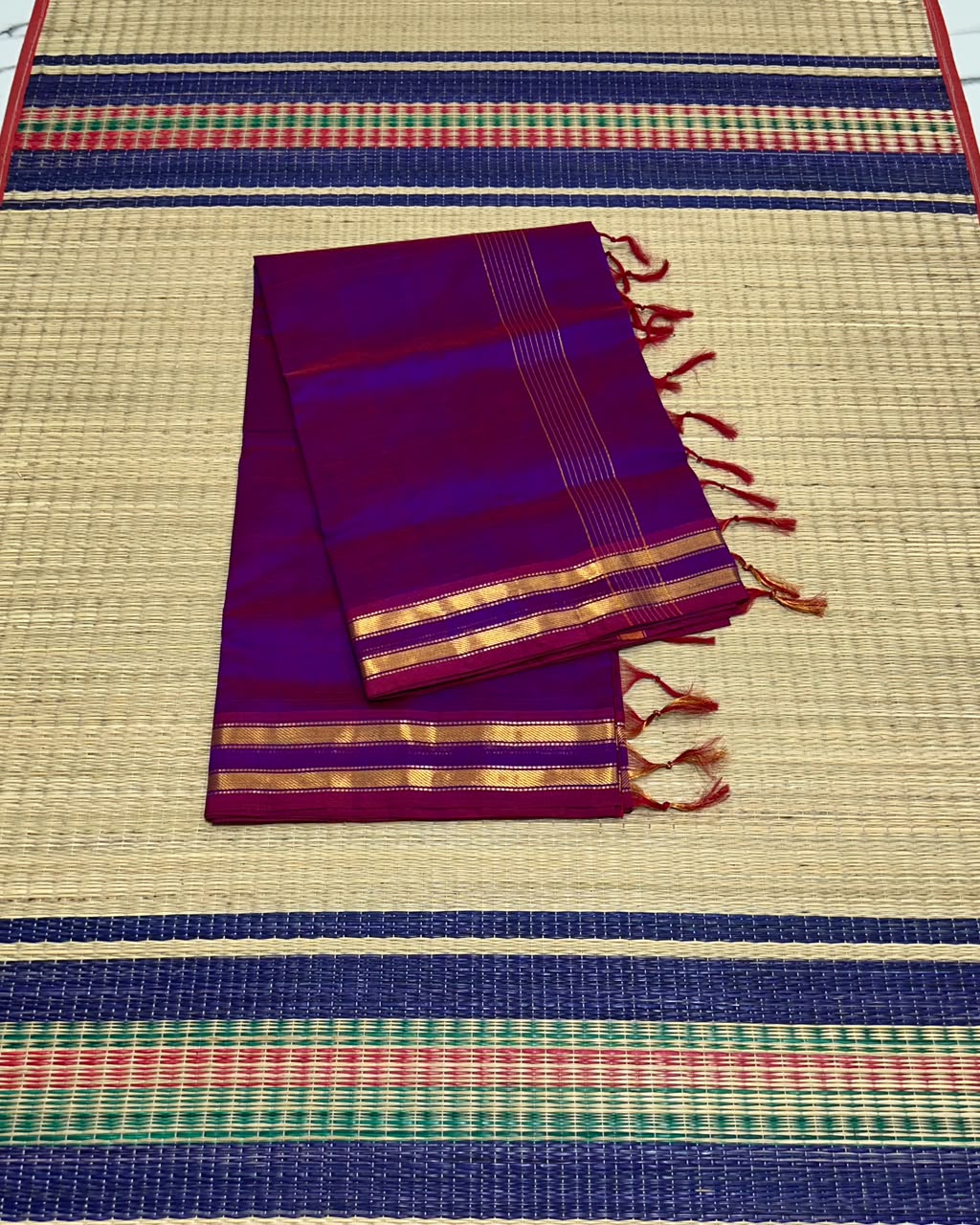Handloom silk cotton saree - MS220