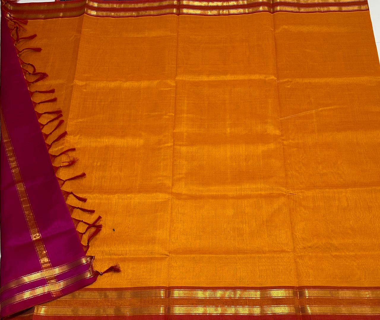 Handloom silk cotton saree - MS083