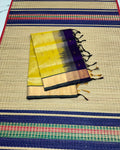 Handloom silk cotton saree with buttas - MS216