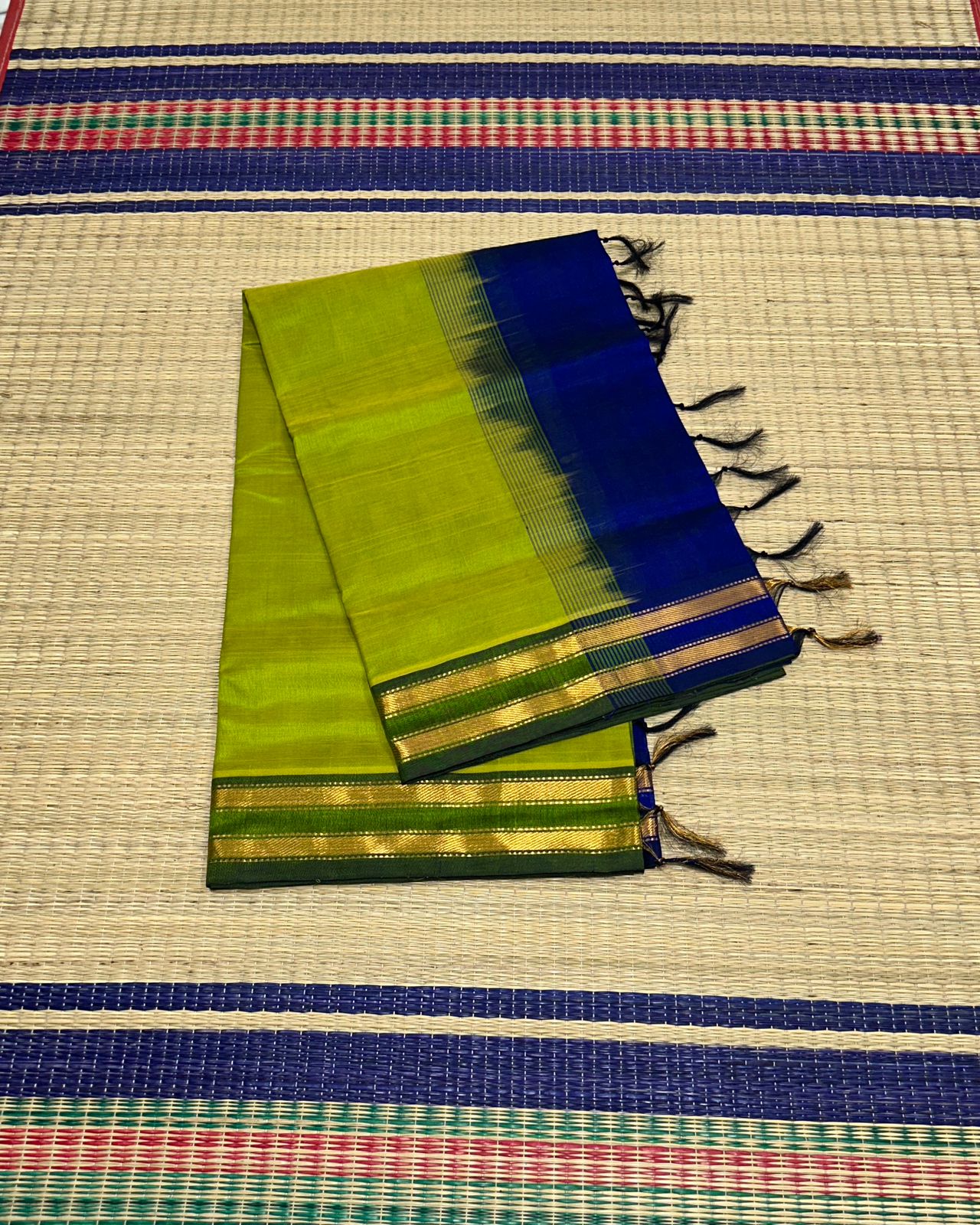 Handloom silk cotton saree - MS105