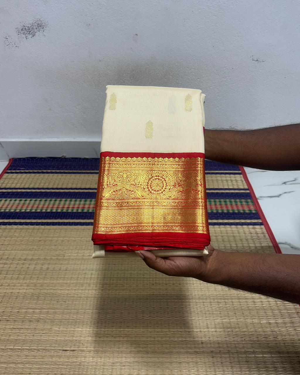 Handloom kanchipuram silk saree - MS091