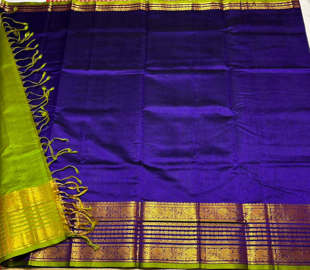 Handloom mangalagiri silk cotton saree - MS268