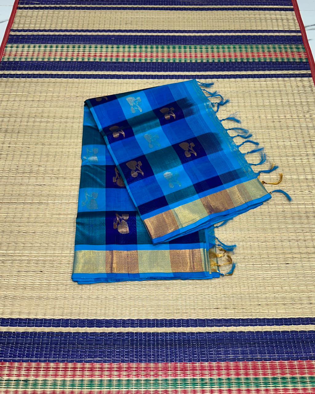 Handloom Paalum pazhamum silk cotton saree - MS146
