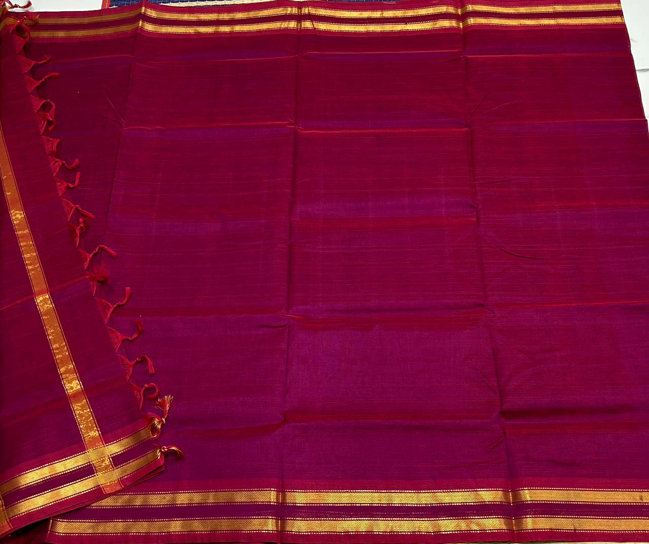 Handloom silk cotton saree - MS151