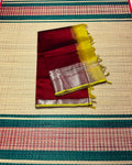 Handloom mangalagiri silk cotton saree - MS282