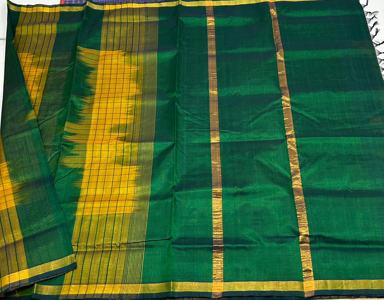 Handloom silk cotton saree - MS160