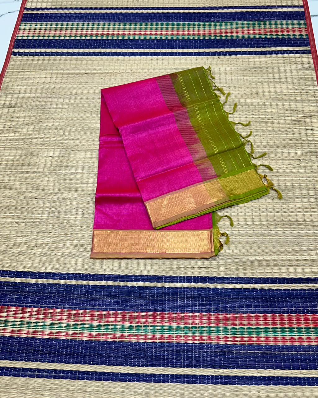 Handloom simple silk cotton saree - MS287