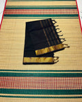 Handloom semi silk cotton saree - MS310