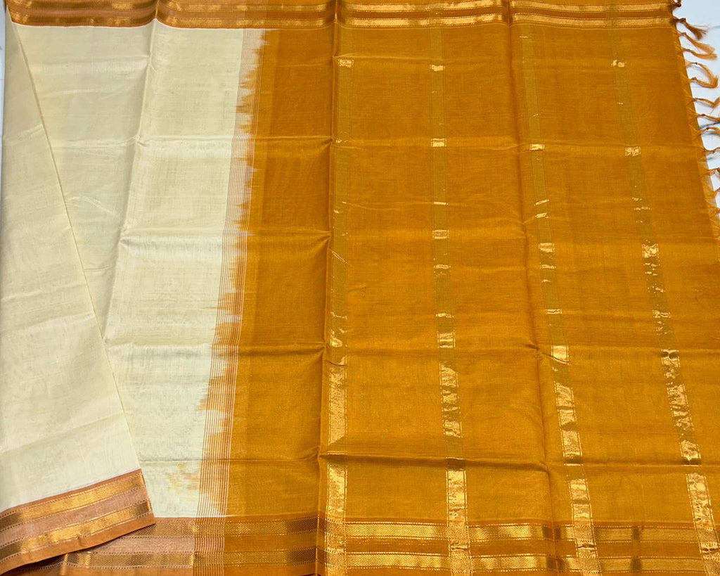 Handloom silk cotton saree - MS138