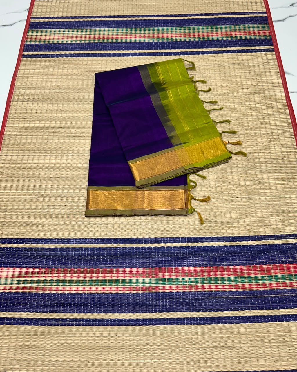 Handloom simple silk cotton saree - MS292