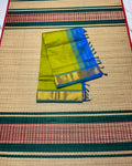 Handloom semi silk cotton saree - MS321