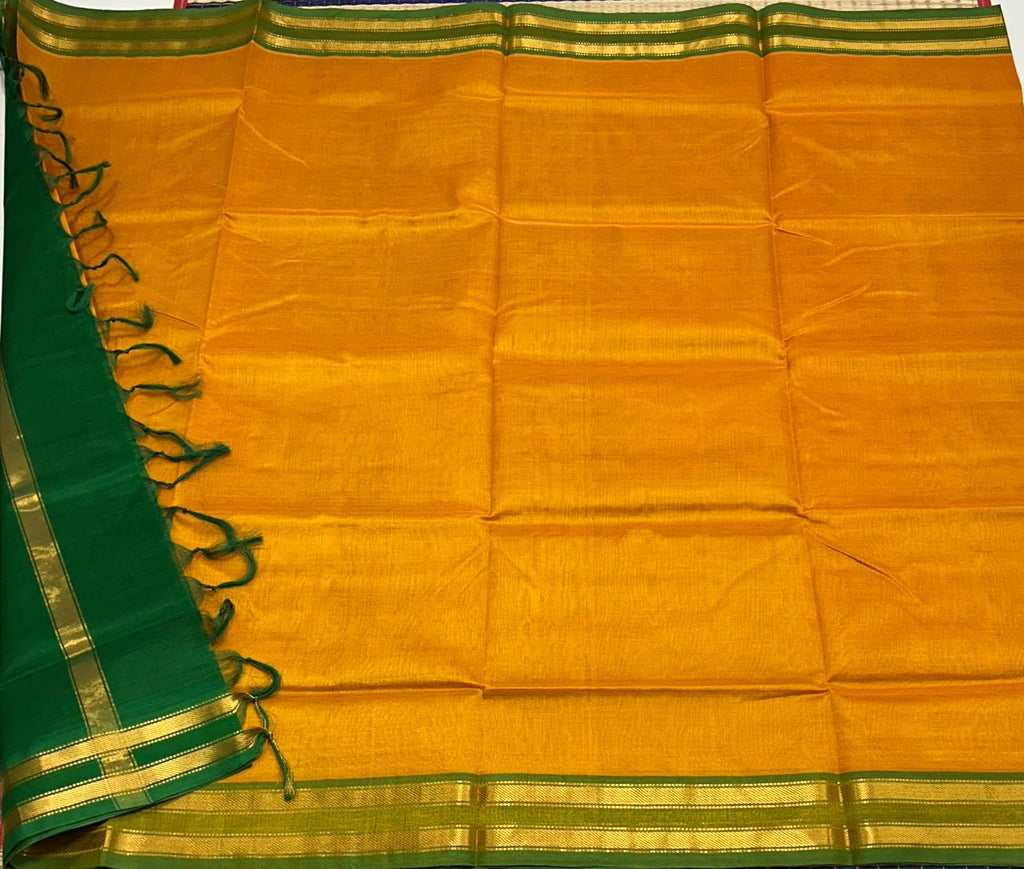 Handloom silk cotton saree - MS112