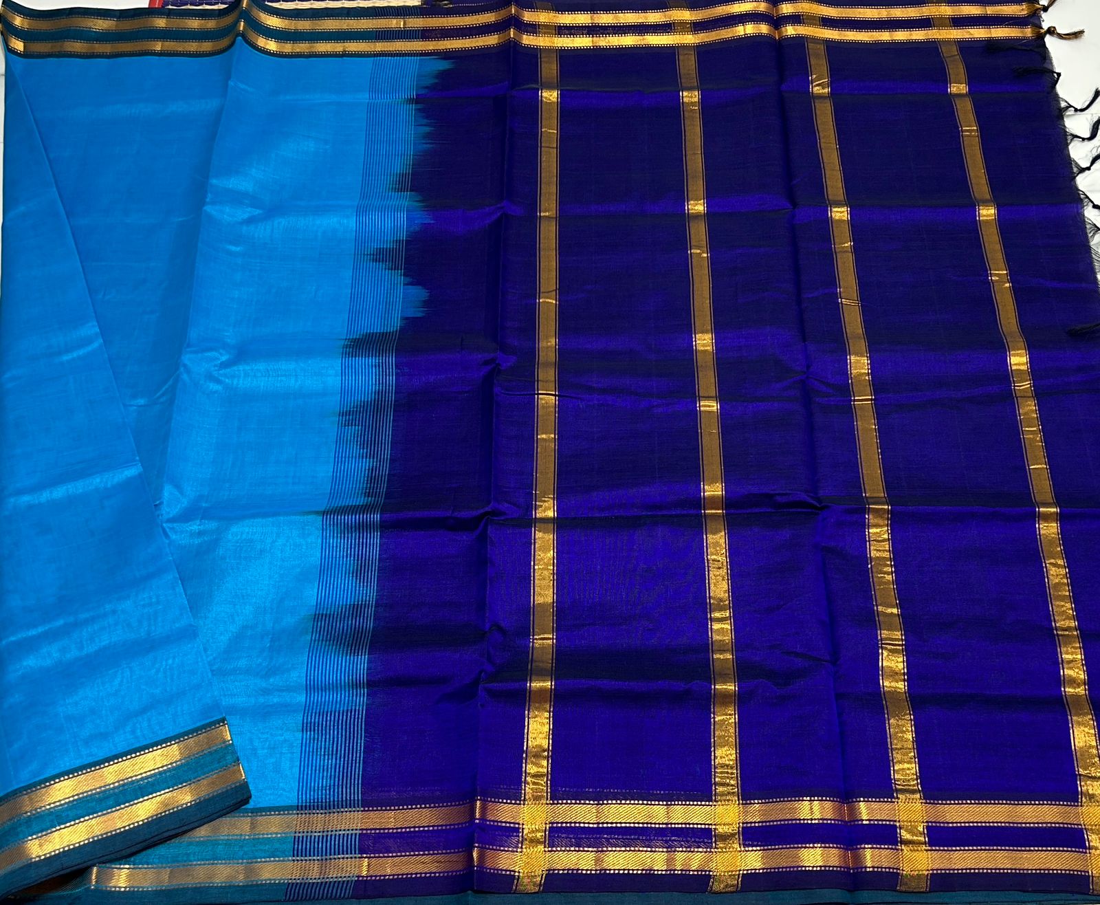 Handloom silk cotton saree - MS098