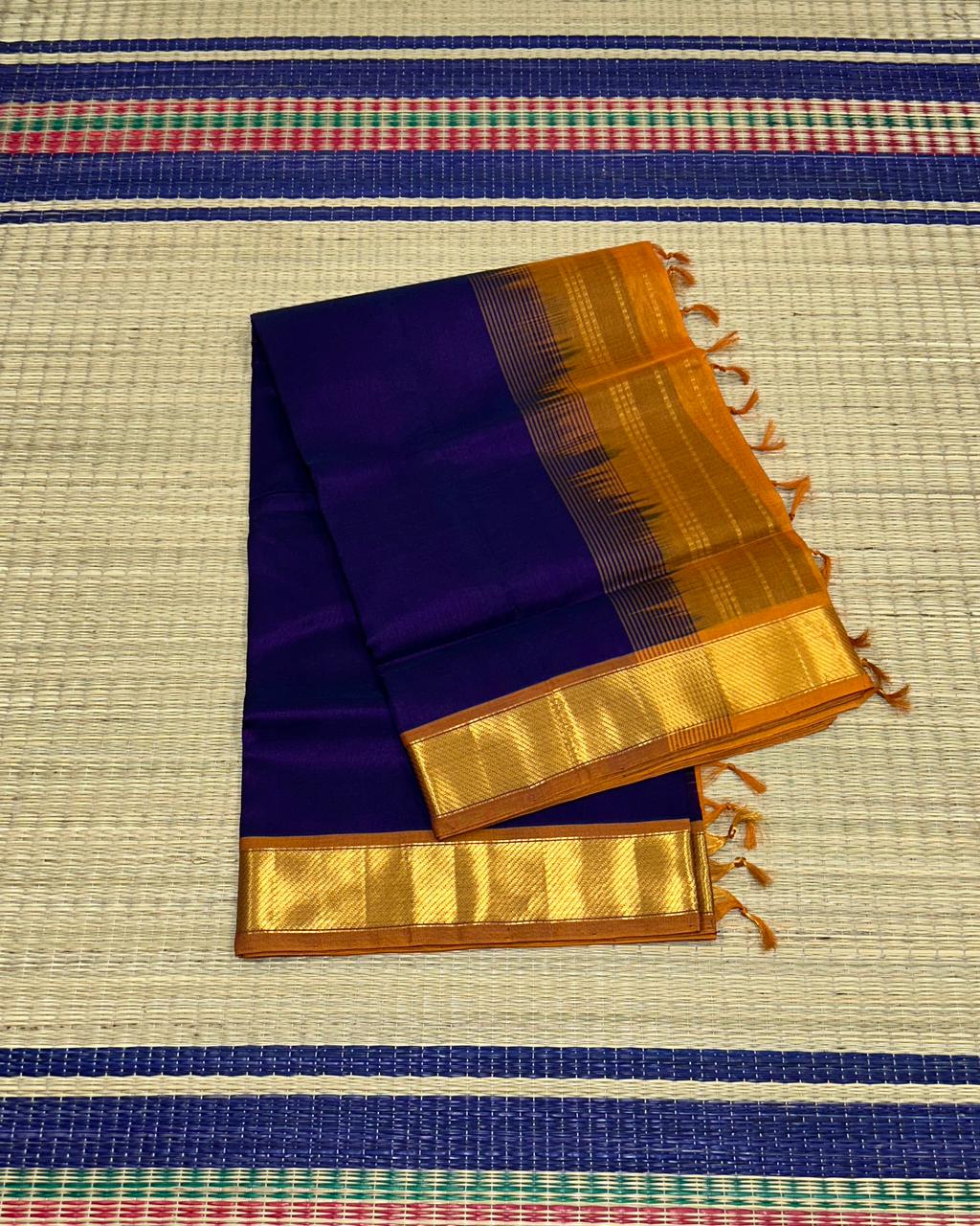 Handloom simple silk cotton saree - MS134