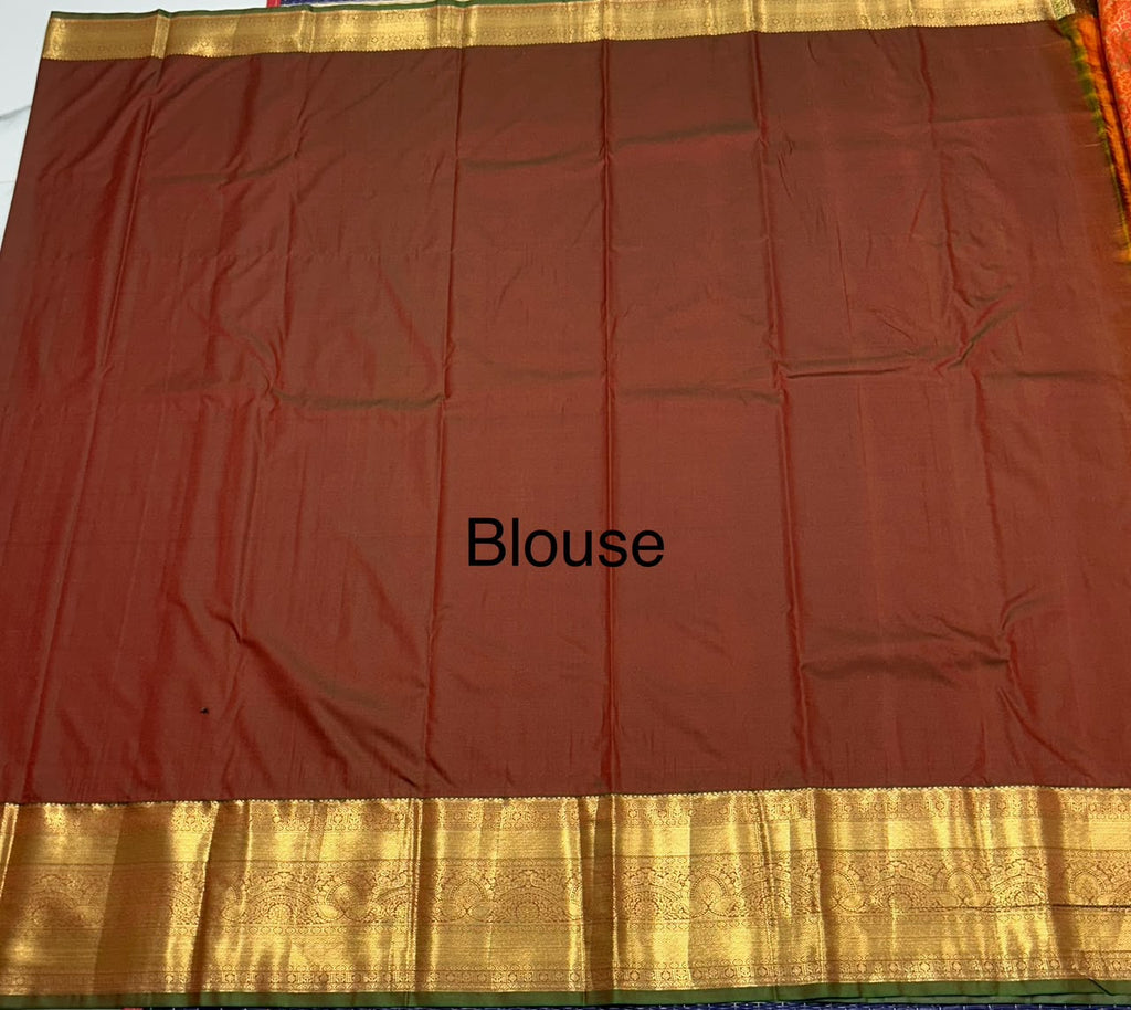 Dharmavaram silk saree - MS377