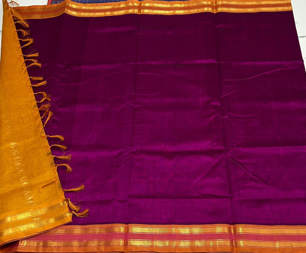 Handloom silk cotton saree - MS147