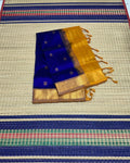 Handloom silk cotton saree with buttas - MS195