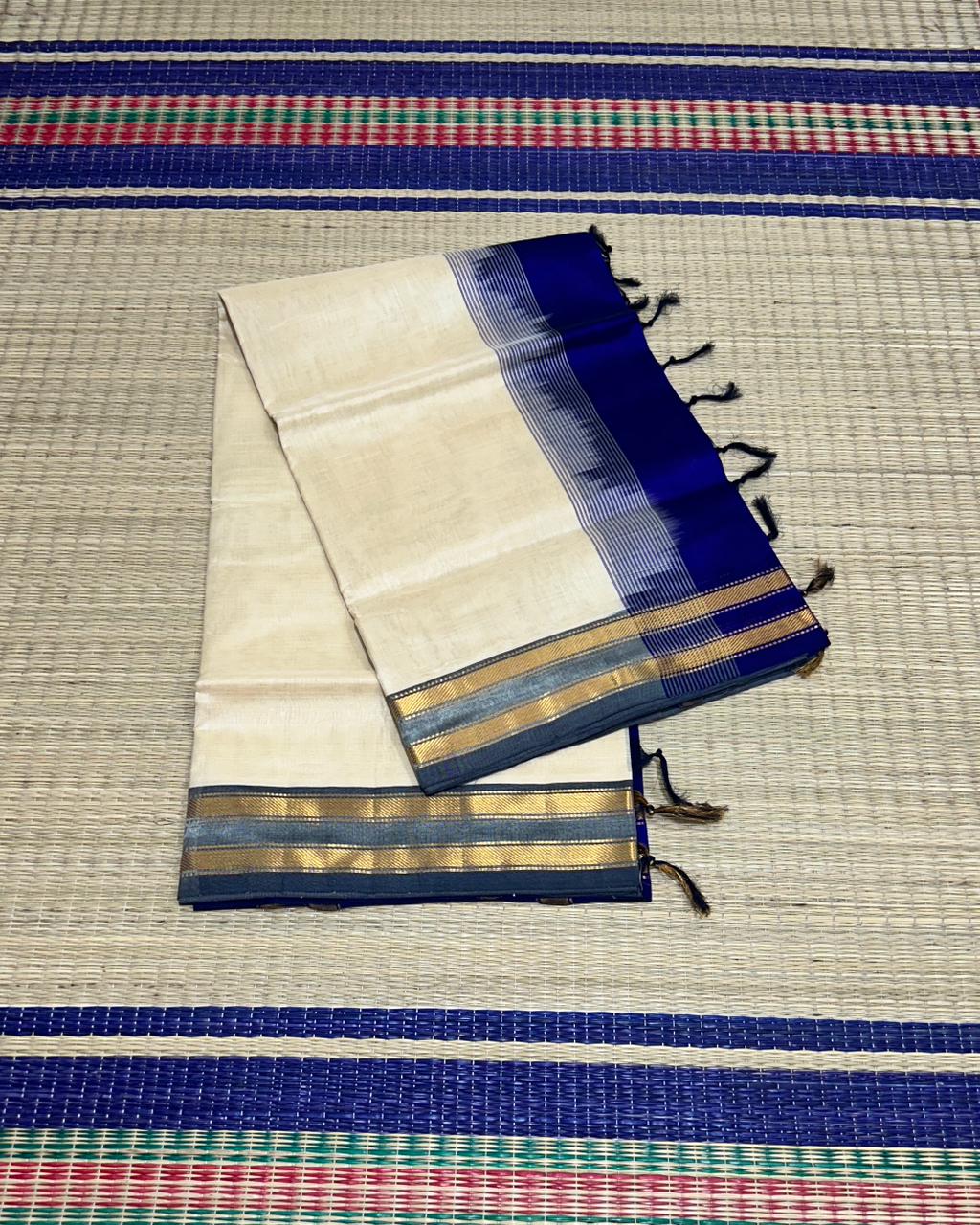 Handloom silk cotton saree - MS096