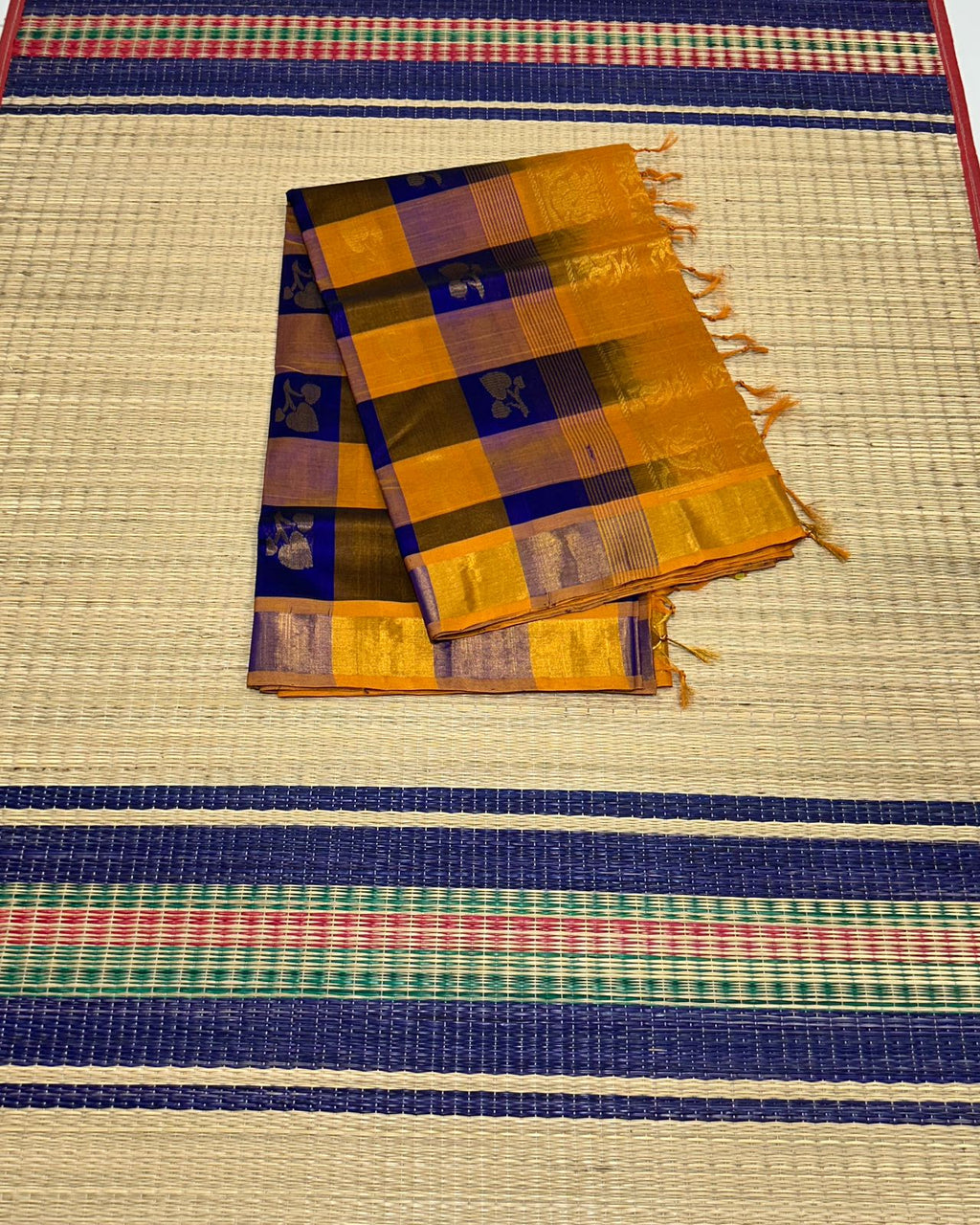 Handloom Paalum pazhamum silk cotton saree - MS207