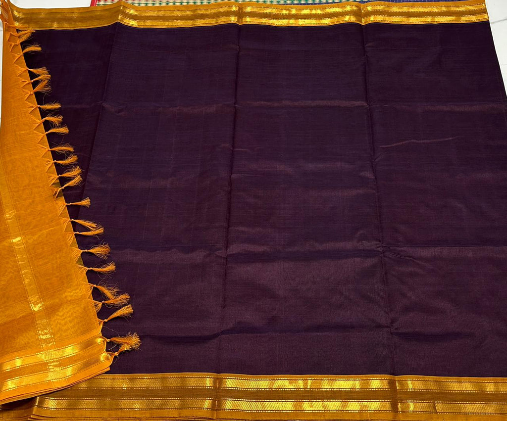 Handloom silk cotton saree - MS004