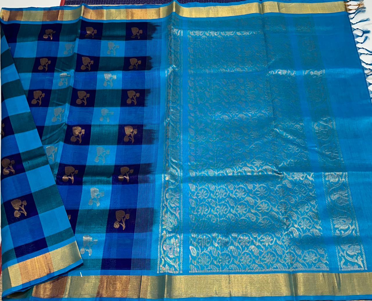 Handloom Paalum pazhamum silk cotton saree - MS146