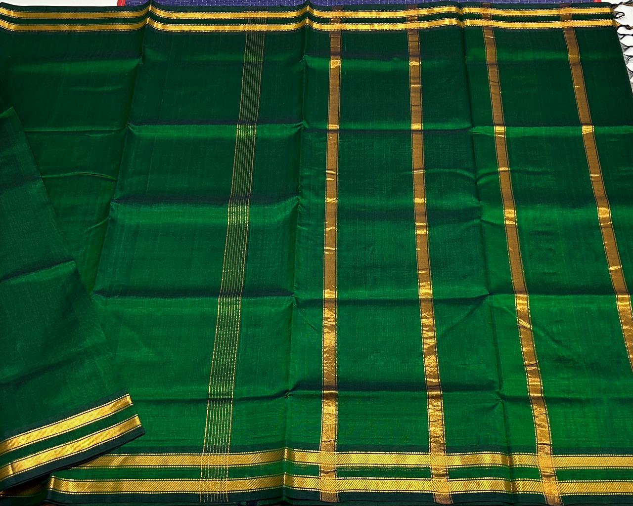 Handloom silk cotton saree - MS121