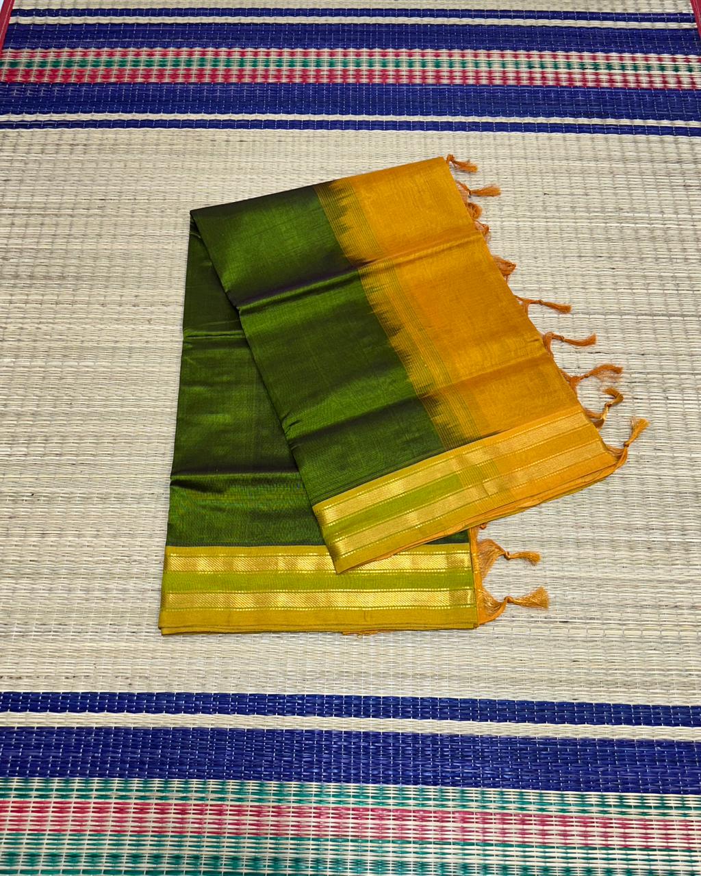 Handloom silk cotton saree - MS050