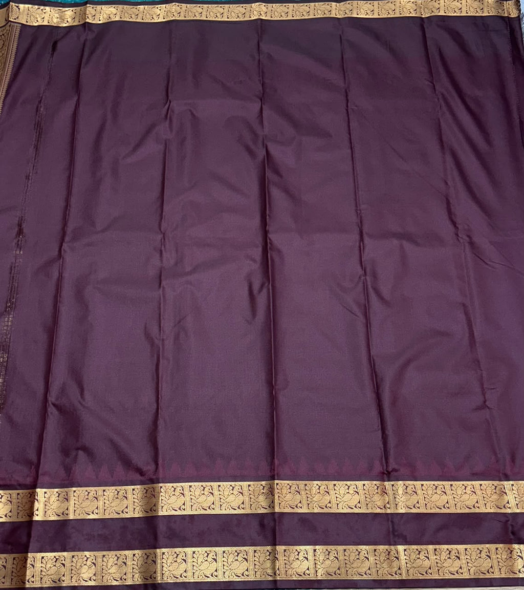 Semi Kanchi silk saree - MS387
