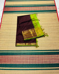 Handloom mangalagiri silk cotton saree - MS302