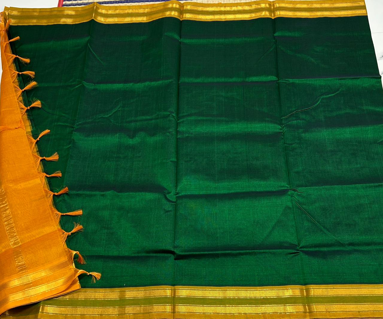 Handloom silk cotton saree - MS114