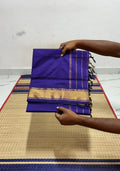 Handloom semi silk cotton saree - MS031