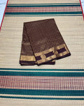 Semi Kanchi silk saree - MS385