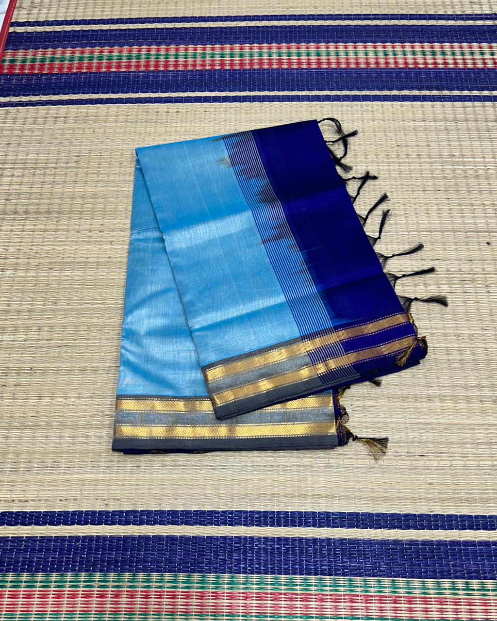 Handloom silk cotton saree - MS049