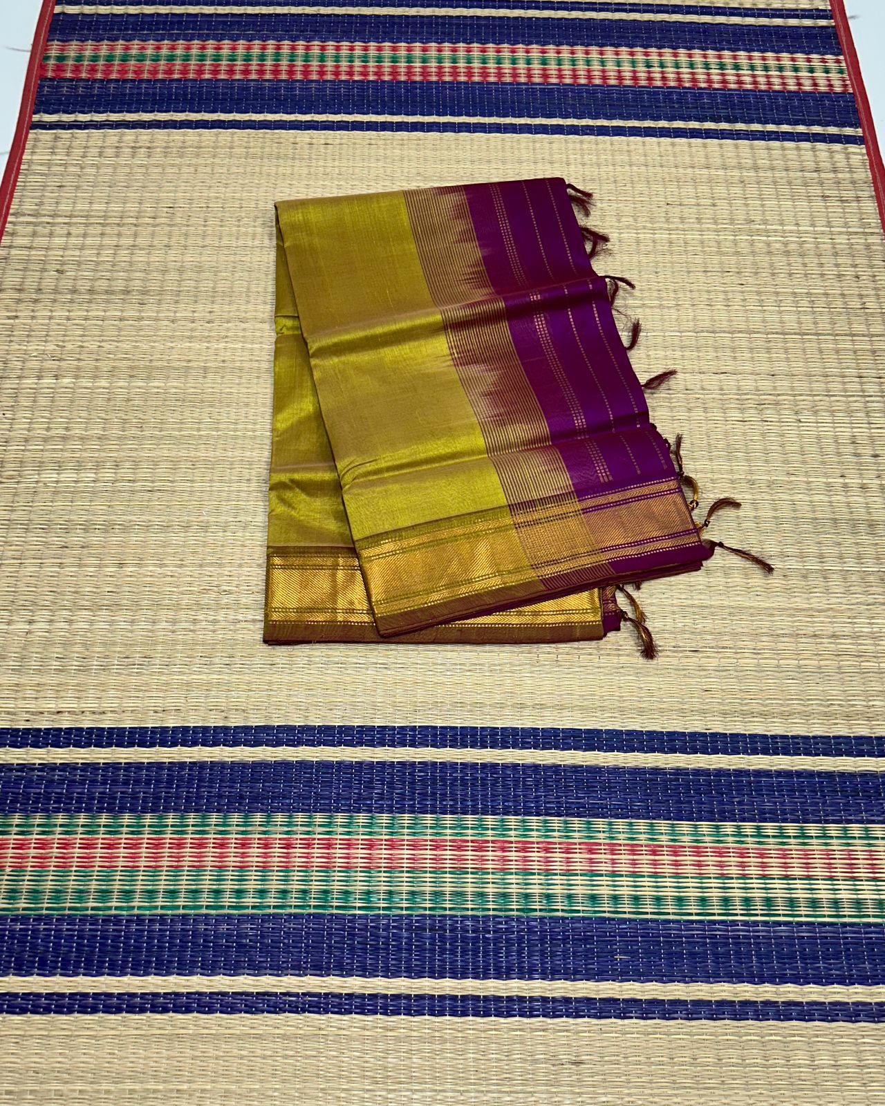 Handloom simple silk cotton saree - MS204