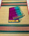 Handloom simple silk cotton saree - MS308