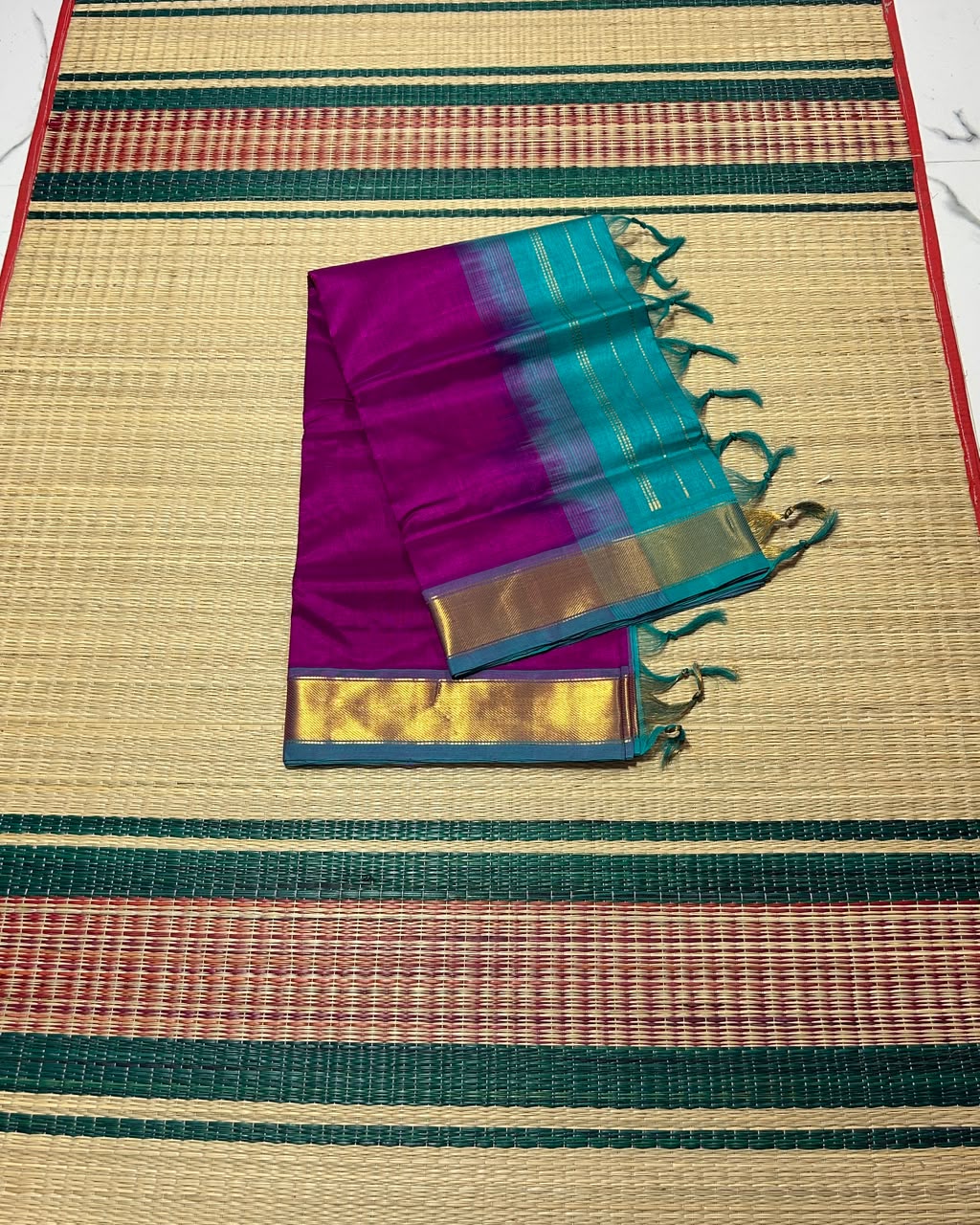 Handloom simple silk cotton saree - MS308