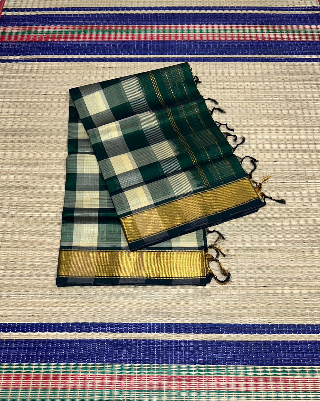 Handloom Paalum pazhamum silk cotton saree - MS090