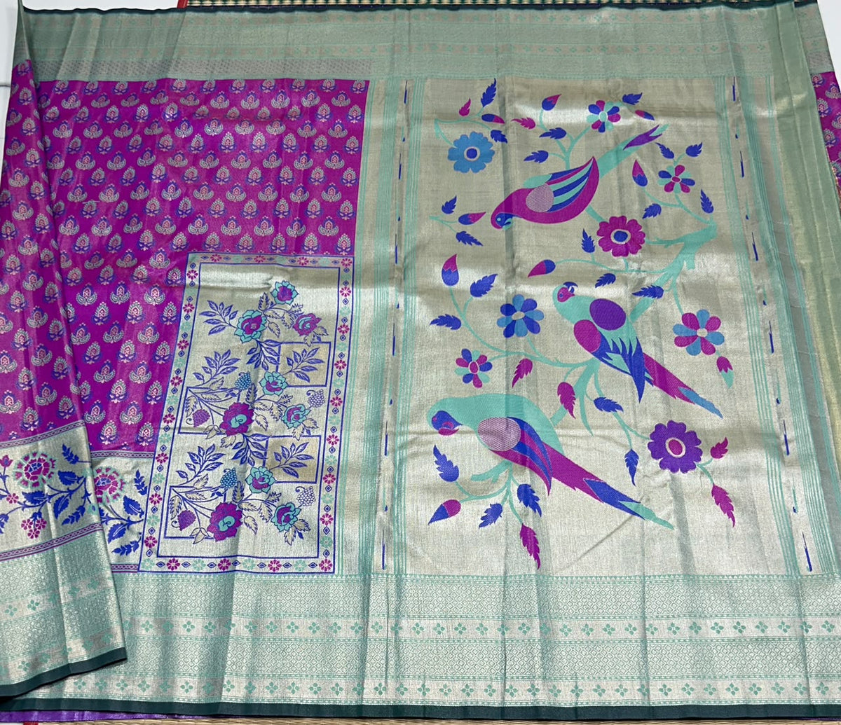 Dharmavaram silk saree - MS378