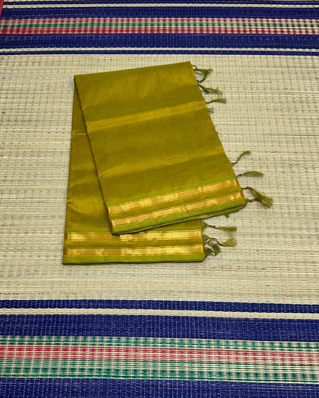 Handloom silk cotton saree - MS153