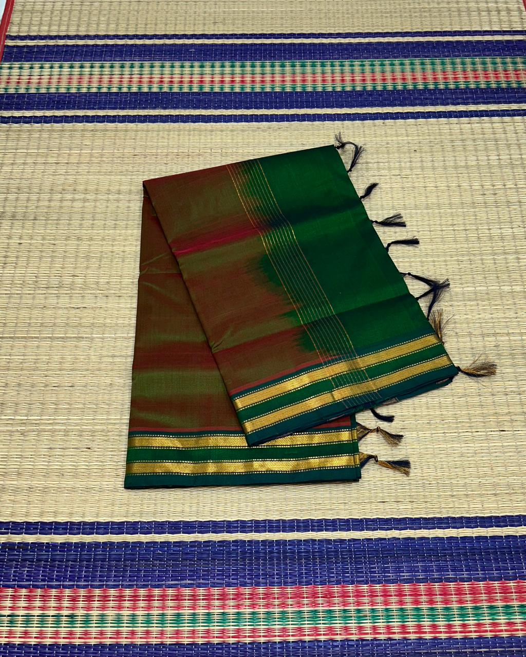 Handloom silk cotton saree - MS140