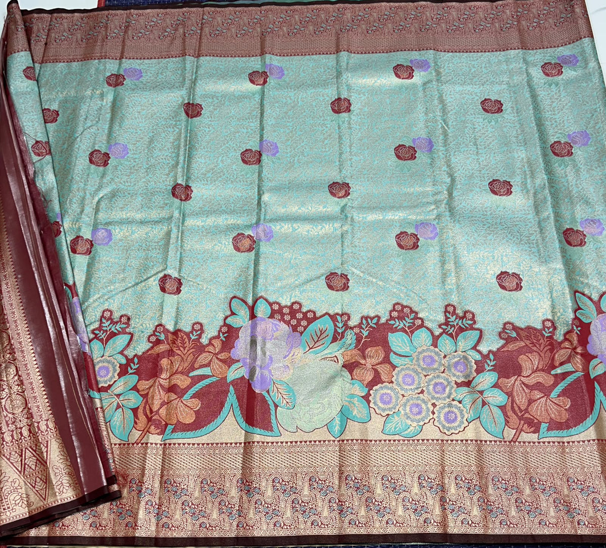 Dharmavaram silk saree - MS380