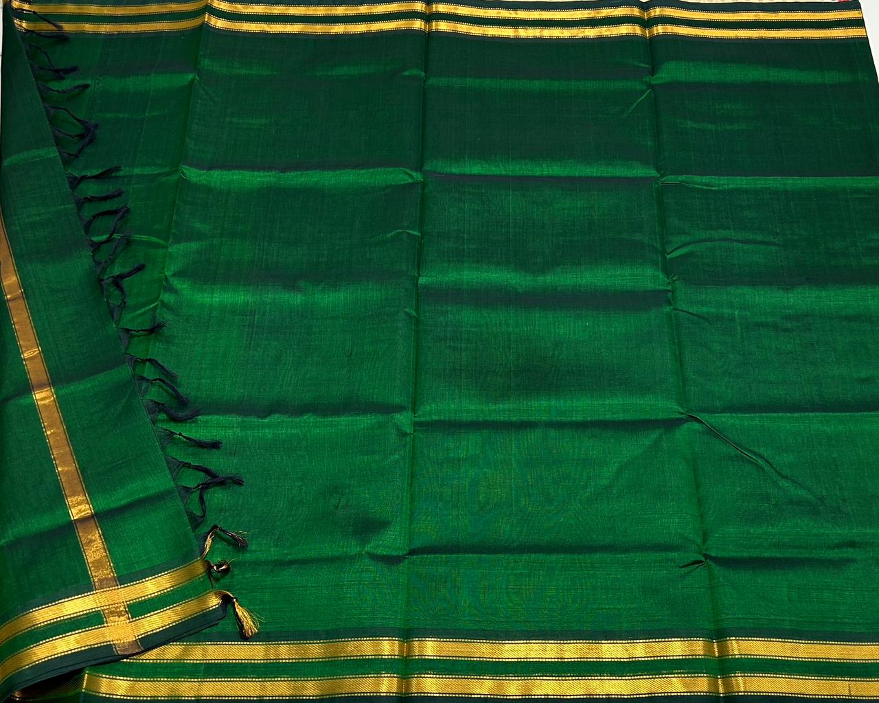 Handloom silk cotton saree - MS121