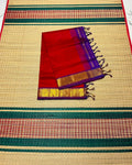 Handloom simple silk cotton saree - MS313