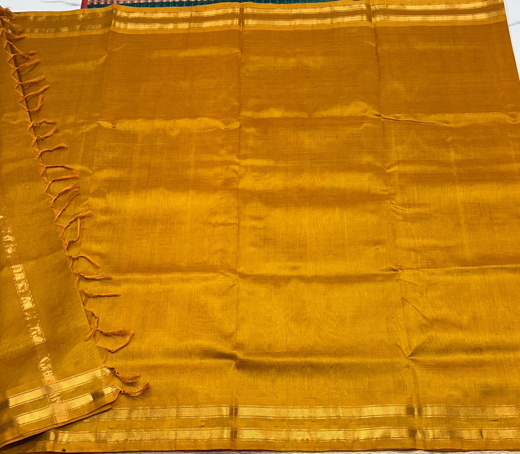 Handloom silk cotton saree - MS394