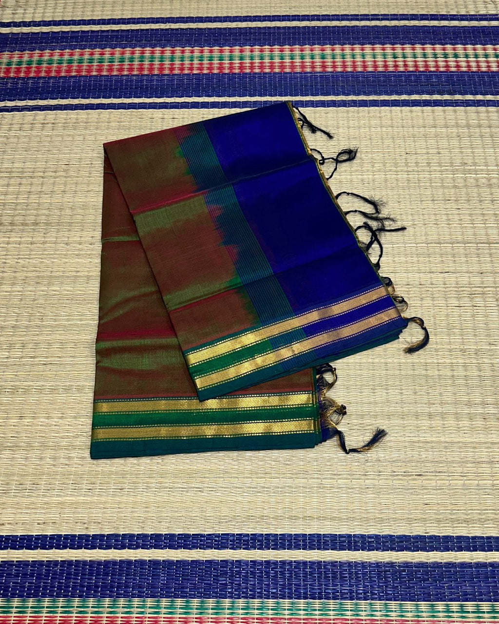 Handloom silk cotton saree - MS095