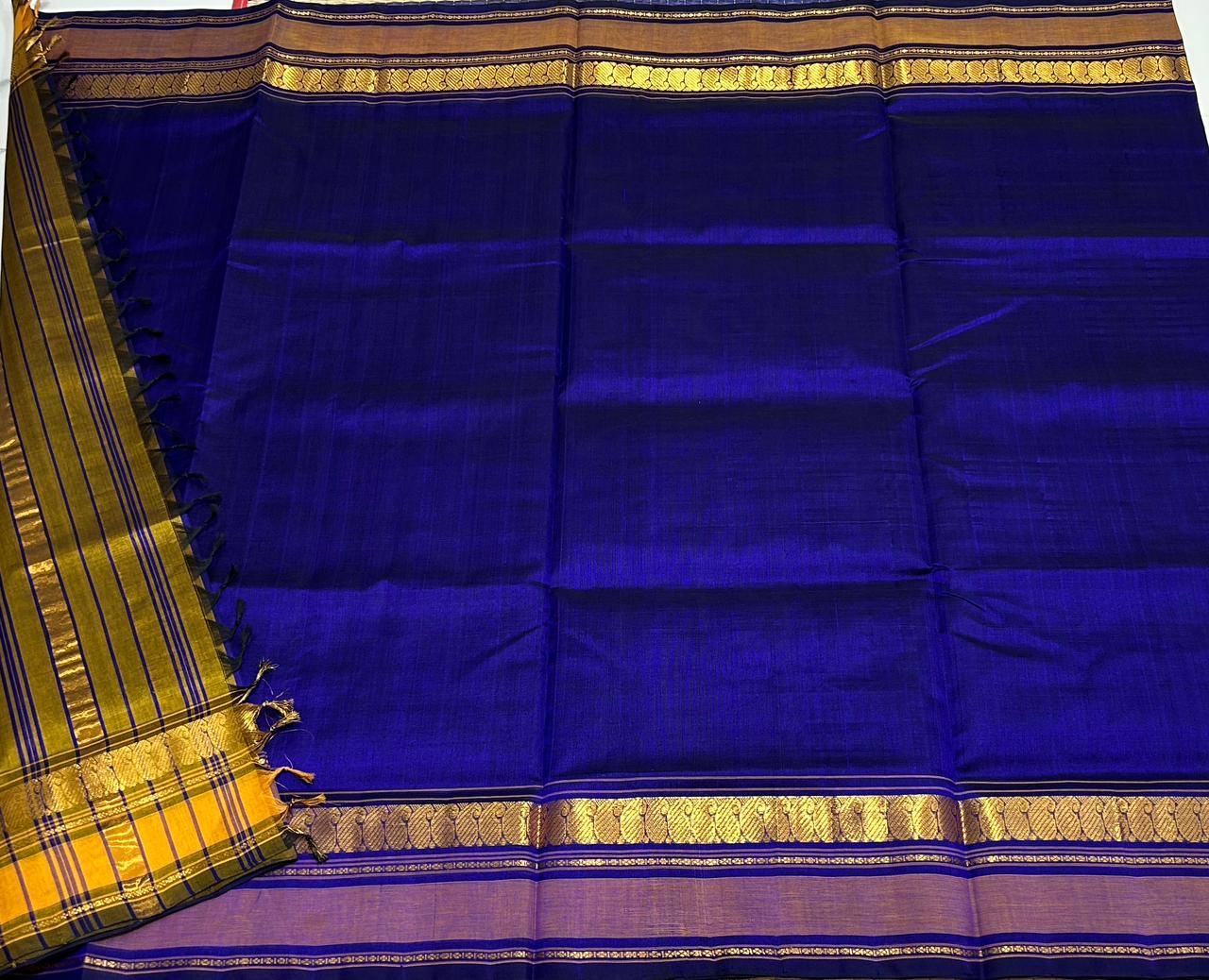 Handloom silk cotton saree - MS024