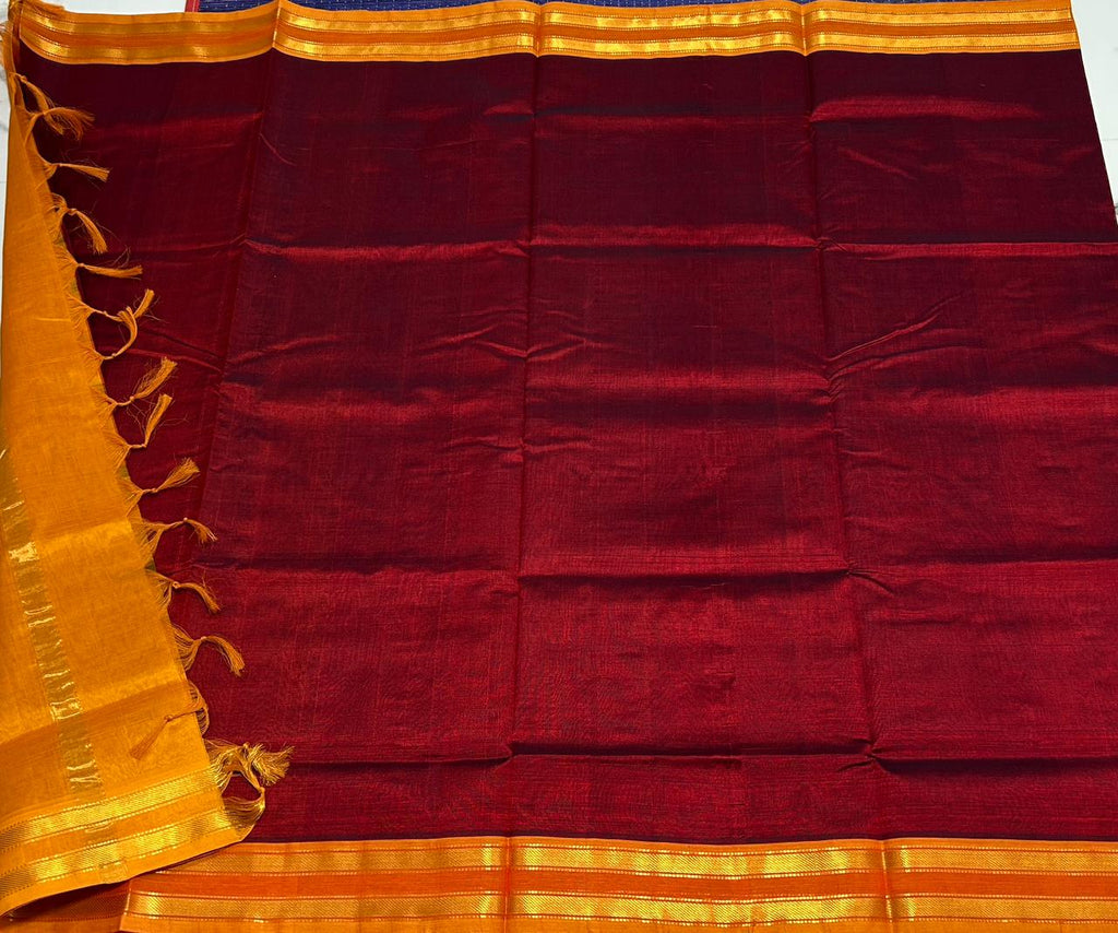 Handloom silk cotton saree - MS002